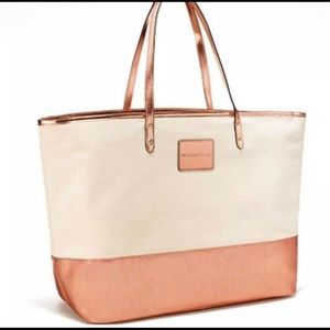 NWT Victoria secret 2019 v-stripe tote bag